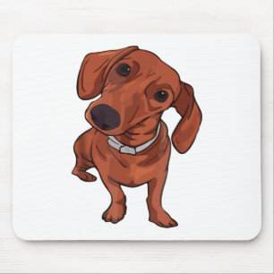 Mousepad Cachorro Fofo Engraçado, Amante de Cachorro, Dono 