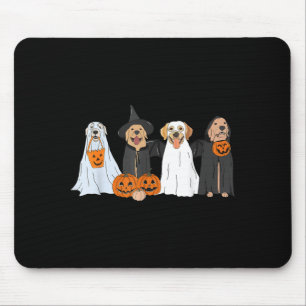 Mousepad Cachorro Labrador Preto Fofo Cachorros Fantasmas d