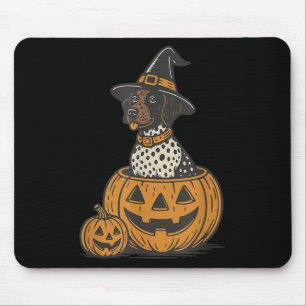 Mousepad Cachorro-Mãe De Enxereca Alemã, Entre Halloween