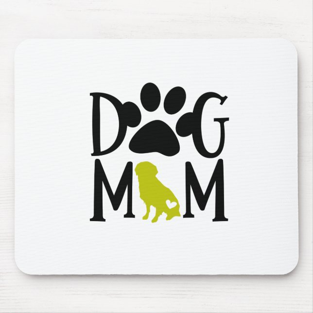 Mousepad Cachorro Mãe Ouro Retriever (Frente)