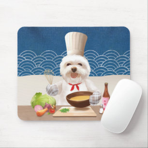 Mousepad Cachorro No Chef Que Cozinha Sopa
