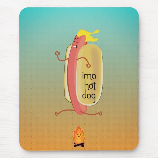 Mousepad Cachorro Quente (Frente)