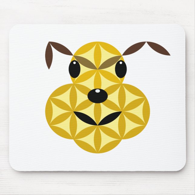 Mousepad Cachorro sagrado - Cachorro da vida 01. (Frente)