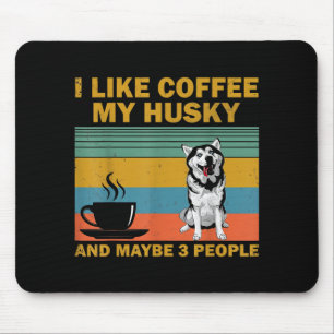 Mousepad Cachorro Siberian Husky Oferta De Pasta De Café