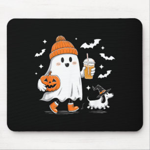 Mousepad Cachorro Teckel Fantasma Caminhando Temporada Assu