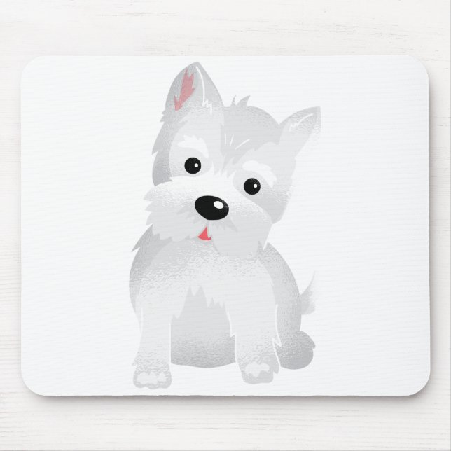 Mousepad Cachorro Westie (Frente)