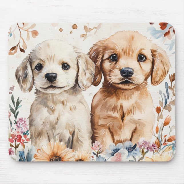 Mousepad Cachorros Fofos (Frente)