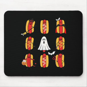 Mousepad Cachorros Quentes Engraçados Engraçados Fantasmas