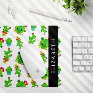 Mousepad Cactus Bonito, Padrão De Cactus, Suculente, Seu No
