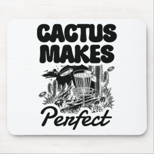 Mousepad Cactus Faz Aventura Perfeita de Golfe de Disco