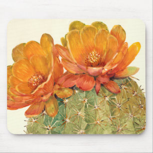 Mousepad Cactus Orange Blossoms