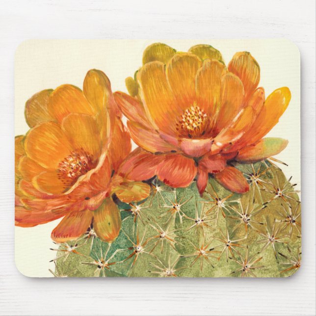 Mousepad Cactus Orange Blossoms (Frente)