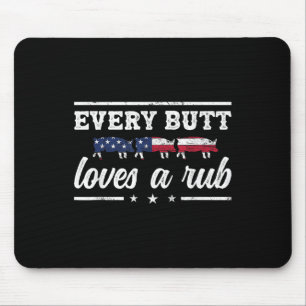 Mousepad Cada Bumbum Adora Um Fumador De Lixo