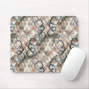 Mousepad Cadeias nas folhas de palma.