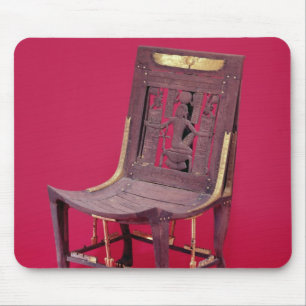 Mousepad Cadeira, do túmulo da descrição de Tutankhamun