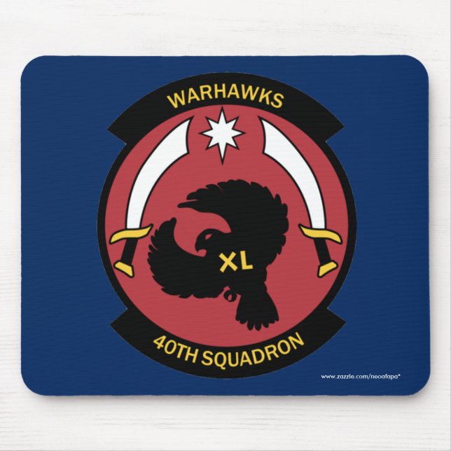 Mousepad Cadete Squadon de USAFA 40" tapete do rato de (Frente)