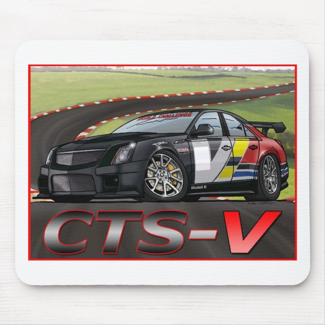 Mousepad Cadillac CTS_V (Frente)
