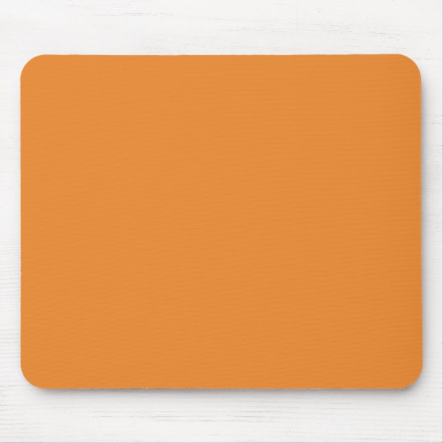 Mousepad Cadmium orange (solid color)  (Frente)