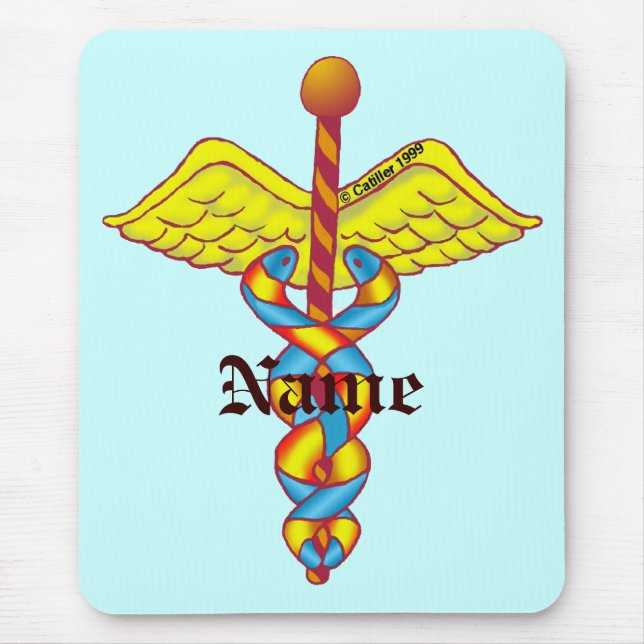 Mousepad Caduceus Personalizado (Frente)