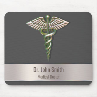 Mousepad Caduco Médico 3D Holográfico Chrome