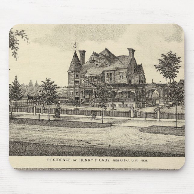 Mousepad Cady e Kilpatrick, Nebraska (Frente)