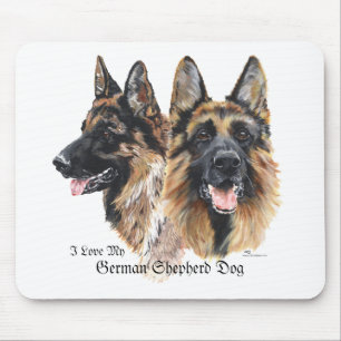 Mousepad Cães de german shepherd