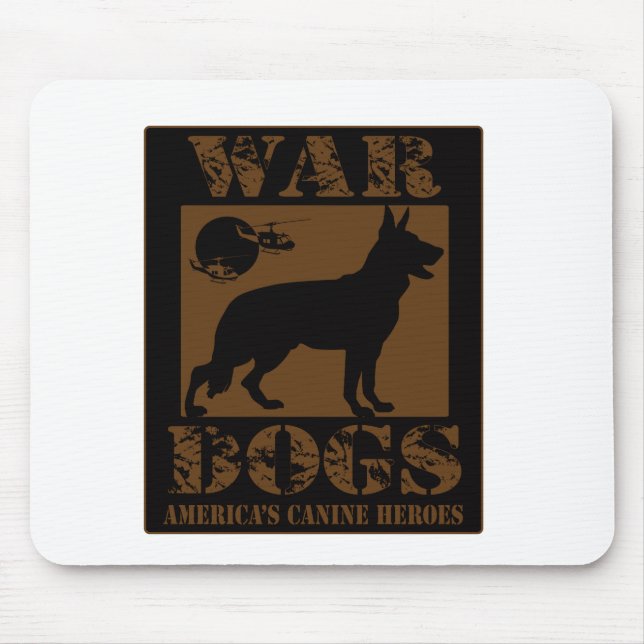 Mousepad Cães de Guerra-Trabalho de arte (Frente)