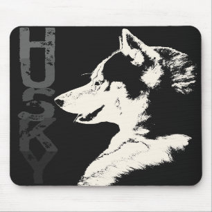 Mousepad Cães do lobo do Malamute dos presentes de Mousepa