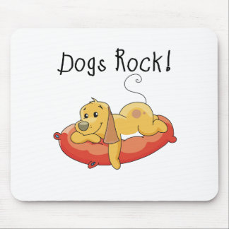 Mousepad Cães Rochedos Camisetas e presentes