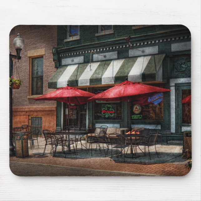 Mousepad Café - Albany, NY - bar de Mc Geary (Frente)
