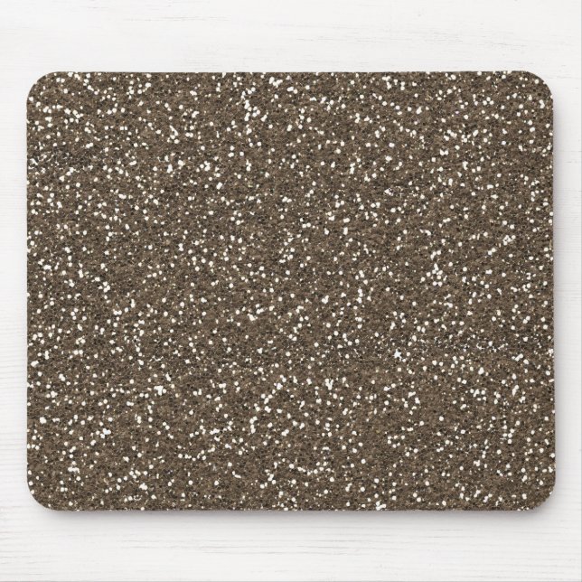 Mousepad Café Bean Faux Glitter (Frente)