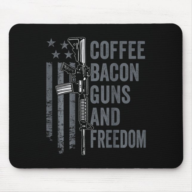 Mousepad Café Bycon Armas E Liberdade - Churrasqueira Pro G (Frente)