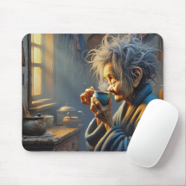Mousepad Café da Manhã Bebendo