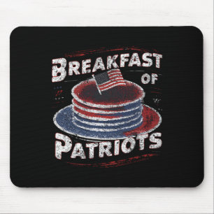 Mousepad Café Da Manhã Dos Patriotas Pancake American Cake
