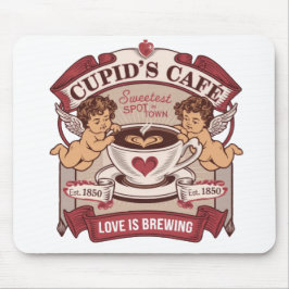 Mousepad Café de Cupido Vintage