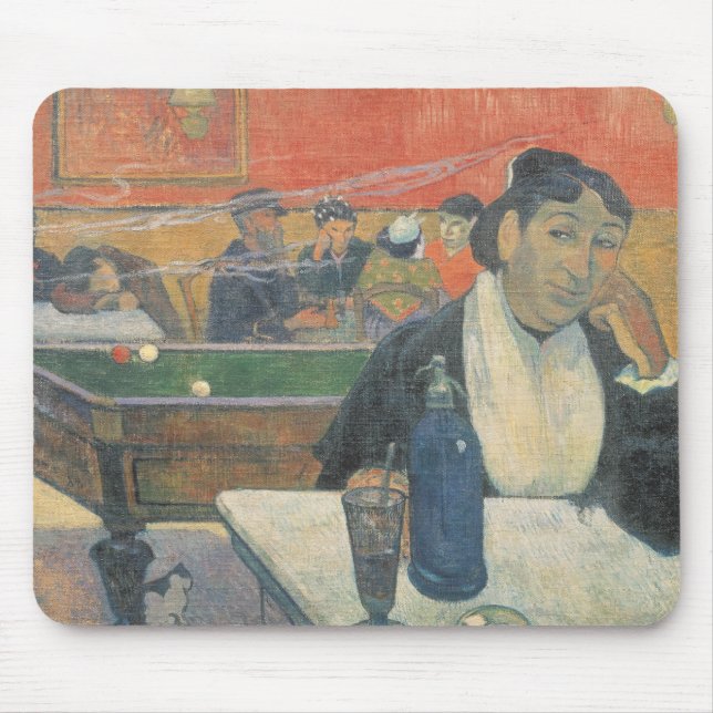 Mousepad Café de Paul Gauguin | em Arles, 1888 (Frente)