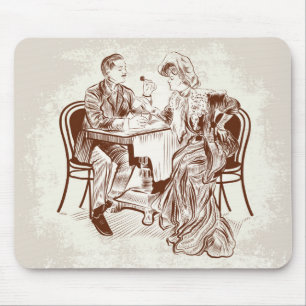 Mousepad café e amor