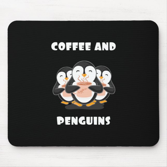 Mousepad Café E Pinguins (Frente)