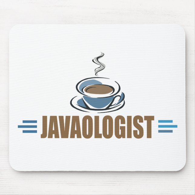 Mousepad Café engraçado (Frente)
