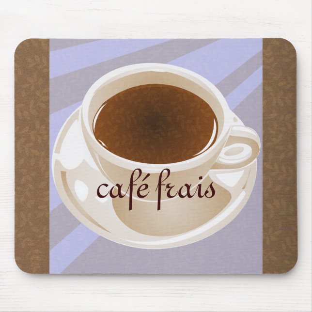 Mousepad Café frais (Frente)