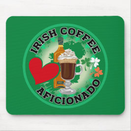 Mousepad Café Irlandês Aficionado,