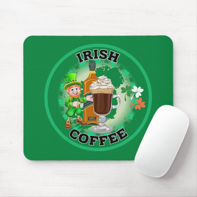 Mousepad Café Irlandês - Um Elixir. (Com mouse)
