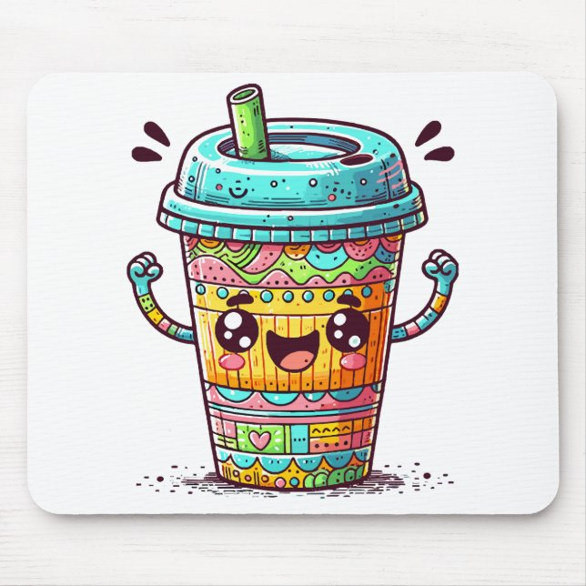 Mousepad Café Kawai (Frente)