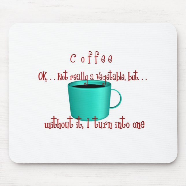 Mousepad Café. .not um vegetal (Frente)