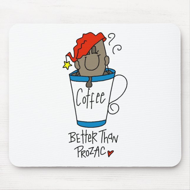 Mousepad Café ou Prozac (Frente)