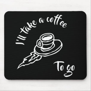 Mousepad Café Para Ir - Preto