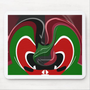 Mousepad Café Quênia Bandeira Hakuna Matata
