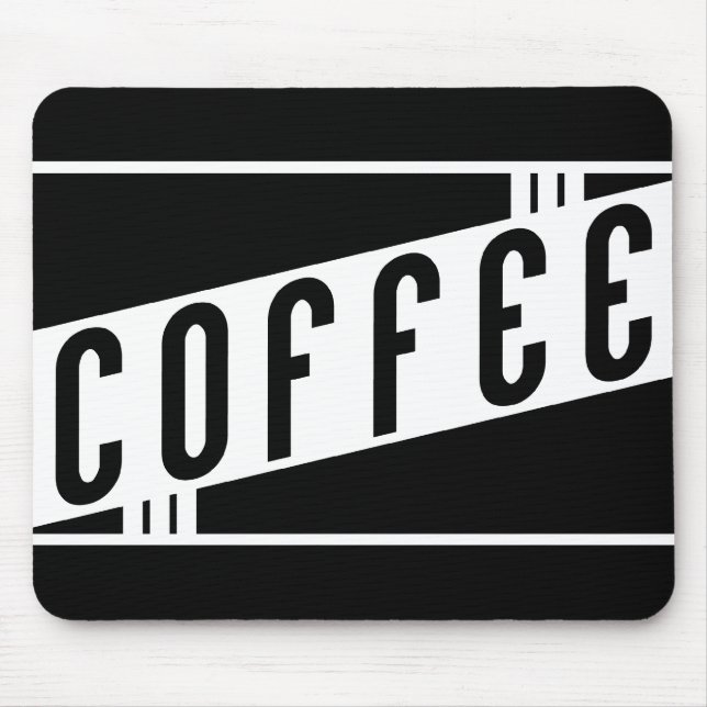 Mousepad café retrô (Frente)