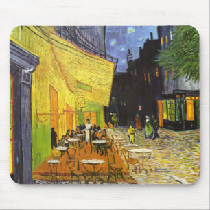 Mousepad Café Terrace à Noite de Van Gogh