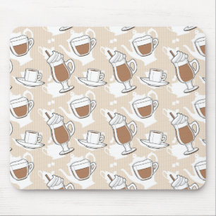 Mousepad Café, teste padrão doce